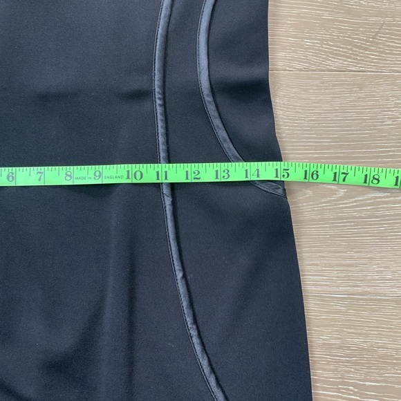 ABS Allen Schwartz Black Strapless Cocktail Dress - Picture 10 of 12